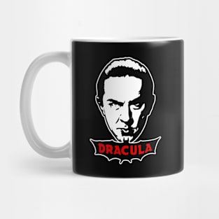 Dracula head w/name Mug